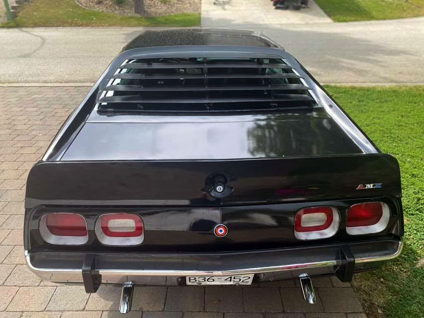 Rear Window Louvers, Hand Made Reproduction, 1971-74 AMC Javelin