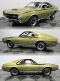 Simulated Exhaust Rocker Molding Kit, 2-Piece, 1970 AMC AMX (FREE lower 48 ground shipping in approx. 3-4 weeks)