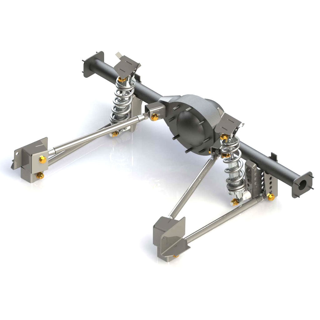Rear 4-Link Triangulated Coil Over Suspension System, 1962-65 Ford