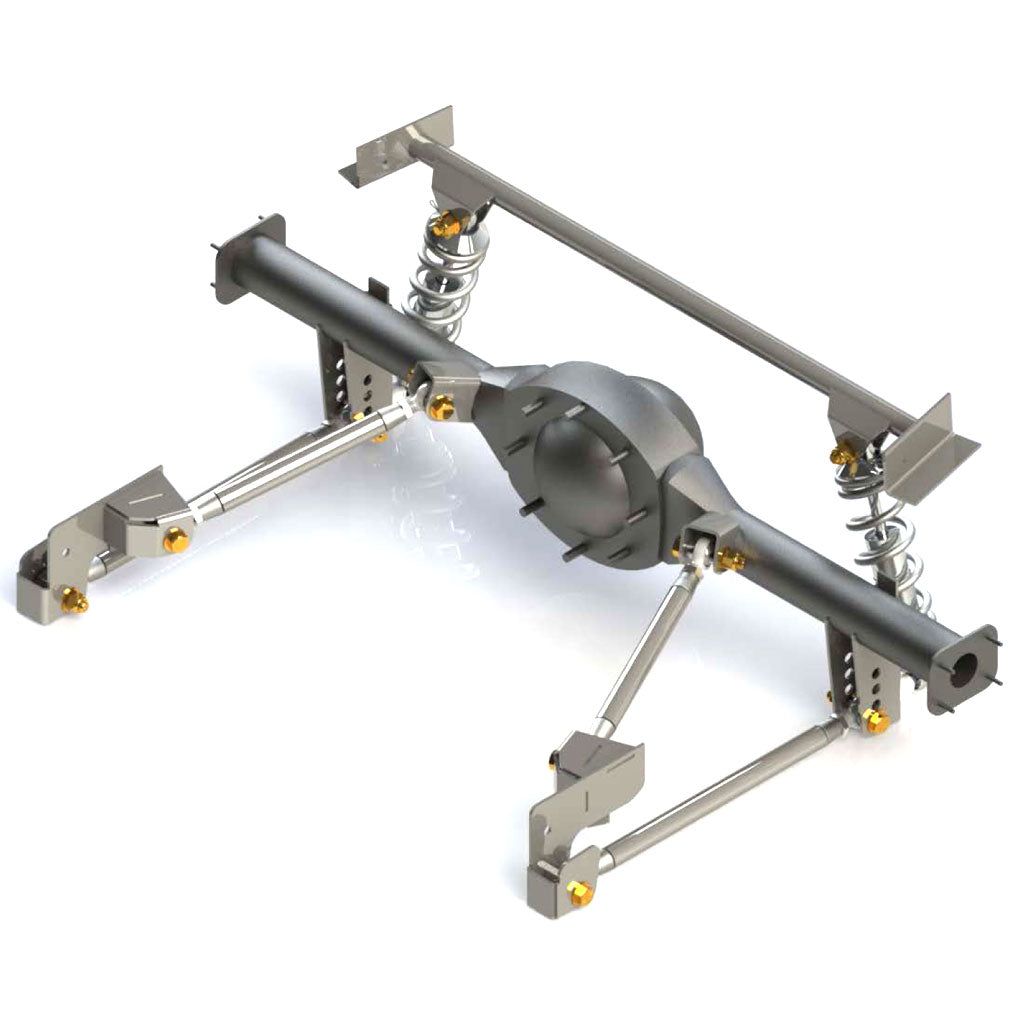 Rear 4-Link Triangulated Coil Over Suspension System, 1962-65 Ford