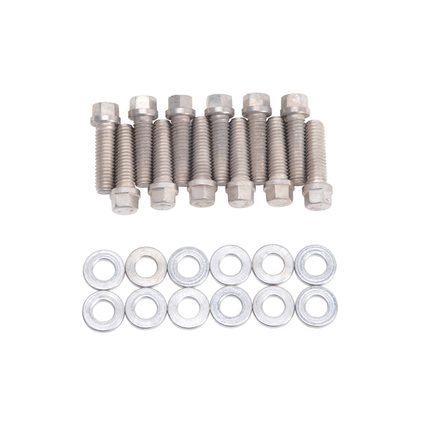 Edelbrock Intake Manifold Bolt & Washer Set, USA Made, 1967-91 AMC V8 (FREE lower 48 ground shipping in approx. 1 week)