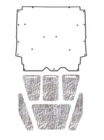 Coussin isolant pour capot, Nash Ambassador 1956 (livré sous 2 à 3 semaines environ)