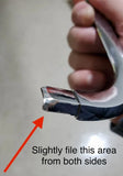 Rear J-Trim Molding Set, Show Quality, 1967 AMC 440 American, Rogue (FREE lower 48 ground shipping in approx. 1-2 weeks)