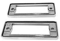 Side Marker Bezel Set, Show Quality, 1968-69 AMC AMX, Javelin (FREE lower 48 ground shipping in approx. 1-2 weeks)