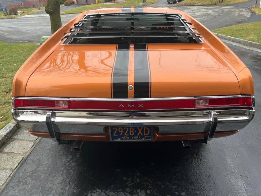 Amx Rear Rear Window Louvers, Hand-Made Reproduction, 1968-70 AMC AMX, Javelin ...