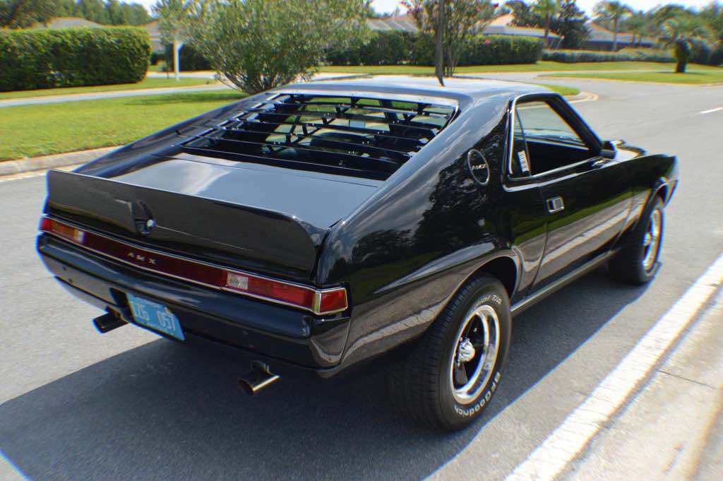 Amx Rear Rear Window Louvers, Hand-Made Reproduction, 1968-70 AMC AMX, Javelin ...