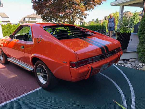 Amx Rear Rear Window Louvers, Hand-Made Reproduction, 1968-70 AMC AMX, Javelin ...
