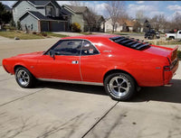 Rear Window Louvers, Hand-Made Reproduction, 1968-70 AMC AMX, Javelin (FREE lower 48 ground shipping in approx. 4 weeks)