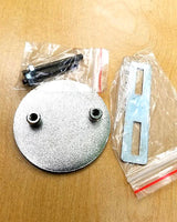 Ensemble de boutons de verrouillage de porte, aluminium poli lisse, voitures AMC et Eagle 1971-88 (livré dans environ 1 semaine)