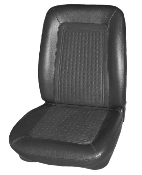 Bucket Seat Covers, Show Quality Reproduction, Regal Grain Vinyl With Ventilair Grain Inserts, Choose From 3 Colors, 1968 AMC AMX, Javelin (FREE lower 48 ground shipping in approx. 2 1/2 months)