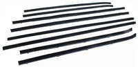 Window Felts, Complete Inner & Outer Kit, 1970-76 AMC Gremlin, Hornet 4-Door Sedan and Wagon (FREE lower 48 ground shipping in approx. 1-2 weeks)
