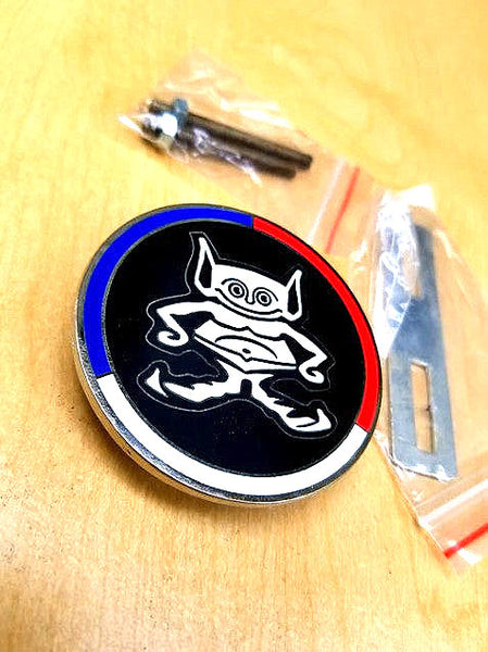 Emblem, Gremlin Grill Emblem, Show Quality, 1970-78 AMC Gremlin (FREE lower 48 ground shipping in approx. in 4 months)