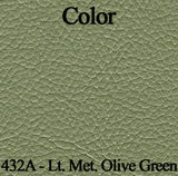 Bucket Seat Covers, Show Quality Reproduction, Corduroy Cloth Inserts & Collars With Cologne Grain Skirts, Choose From 5 Colors, 1970 AMC Javelin SST (FREE lower 48 ground shipping in approx. 3 months)