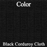 Bucket Seat Covers, Show Quality Reproduction, Corduroy Cloth Inserts & Collars With Cologne Grain Skirts, Choose From 5 Colors, 1970 AMC Javelin SST (FREE lower 48 ground shipping in approx. 3 months)