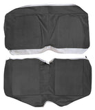 Rear Bench Seat Covers, Show Quality Reproduction, Corduroy Cloth Inserts & Collars With Cologne Grain Skirts, Choose From 5 Colors, 1970 AMC Javelin SST (FREE lower 48 ground shipping in approx. 3 months)