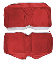 Rear Bench Seat Covers, Show Quality Reproduction, Corduroy Cloth Inserts & Collars With Cologne Grain Skirts, Choose From 5 Colors, 1970 AMC Javelin SST (FREE lower 48 ground shipping in approx. 3 months)