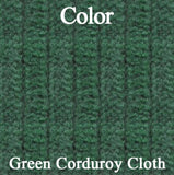 Bucket Seat Covers, Show Quality Reproduction, Corduroy Cloth Inserts & Collars With Cologne Grain Skirts, Choose From 5 Colors, 1970 AMC Javelin SST (FREE lower 48 ground shipping in approx. 3 months)