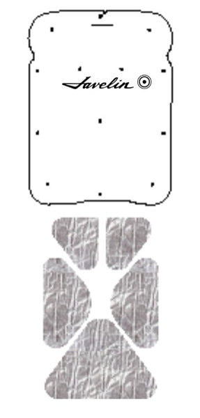 Coussin isolant pour capot, Nash Ambassador 1956 (livré sous 2 à 3 semaines environ)