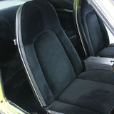 Bucket Seat Covers, Show Quality Reproduction, Corduroy Cloth Inserts & Collars With Cologne Grain Skirts, Choose From 4 Colors, 1971 AMC Javelin, Javelin AMX (FREE lower 48 ground shipping in approx. 3 months)