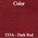 Rear Bench Seat Covers, Show Quality Reproduction, Corduroy Cloth Inserts & Collars With Cologne Grain Skirts, Choose From 4 Colors, 1971 AMC Javelin, Javelin AMX (FREE lower 48 ground shipping in approx. 3 months)
