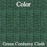 Bucket Seat Covers, Show Quality Reproduction, Corduroy Cloth Inserts & Collars With Cologne Grain Skirts, Choose From 4 Colors, 1971 AMC Javelin, Javelin AMX (FREE lower 48 ground shipping in approx. 3 months)