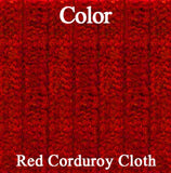 Bucket Seat Covers, Show Quality Reproduction, Corduroy Cloth Inserts & Collars With Cologne Grain Skirts, Choose From 4 Colors, 1971 AMC Javelin, Javelin AMX (FREE lower 48 ground shipping in approx. 3 months)