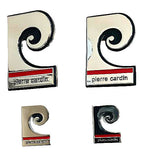 Emblem, Pierre Cardin Set of 4, Show Quality, 1972-73 AMC Javelin, Javelin AMX (FREE lower 48 ground shipping in approx. in 1-2 weeks)