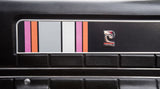 Emblem, Pierre Cardin Set of 4, Show Quality, 1972-73 AMC Javelin, Javelin AMX (FREE lower 48 ground shipping in approx. in 1-2 weeks)