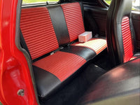 Rear Bench Seat Covers, Show Quality Reproduction, Coachman Grain Vinyl, Choose From 4 Colors, 1972 AMC Gremlin (FREE lower 48 ground shipping in approx. 2-3 months)