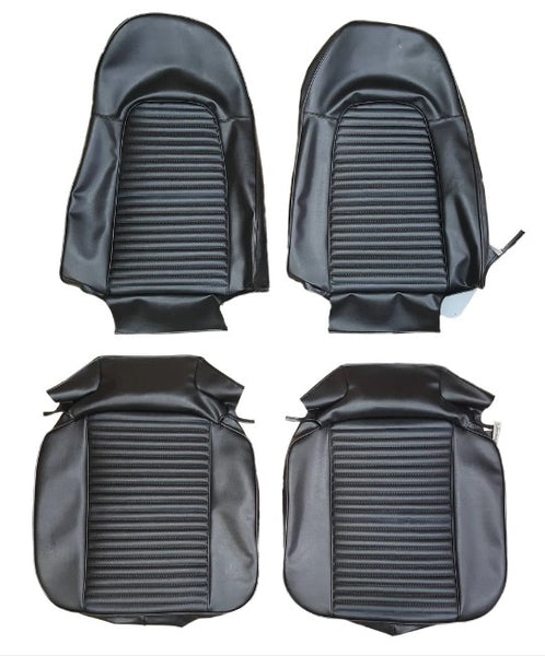 Bucket Seat Covers, Show Quality Reproduction, Coachman Grain Vinyl, Choose From 6 Colors, 1972 AMC Gremlin, Hornet, Javelin, Javelin AMX (FREE lower 48 ground shipping in approx. 2-3 months)