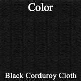 Bucket Seat Covers, Show Quality Reproduction, Corduroy Cloth Inserts & Collars With Cologne Grain Skirts, Choose From 4 Colors, 1972 AMC Javelin, Javelin AMX (FREE lower 48 ground shipping in approx. 3 months)