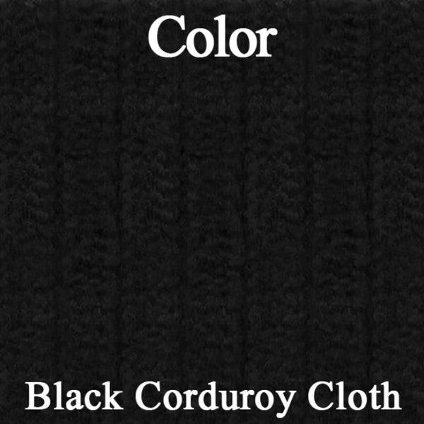 Bucket Seat Covers, Show Quality Reproduction, Corduroy Cloth Inserts & Collars With Cologne Grain Skirts, Choose From 4 Colors, 1972 AMC Javelin, Javelin AMX (FREE lower 48 ground shipping in approx. 3 months)