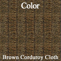 Bucket Seat Covers, Show Quality Reproduction, Corduroy Cloth Inserts & Collars With Cologne Grain Skirts, Choose From 4 Colors, 1972 AMC Javelin, Javelin AMX (FREE lower 48 ground shipping in approx. 3 months)