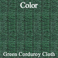 Bucket Seat Covers, Show Quality Reproduction, Corduroy Cloth Inserts & Collars With Cologne Grain Skirts, Choose From 4 Colors, 1972 AMC Javelin, Javelin AMX (FREE lower 48 ground shipping in approx. 3 months)
