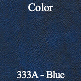 Rear Bench Seat Covers, Show Quality Reproduction, Corduroy Cloth Inserts & Collars With Cologne Grain Skirts, Choose From 4 Colors, 1972 AMC Javelin, Javelin AMX (FREE lower 48 ground shipping in approx. 3 months)
