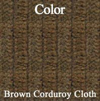 Rear Bench Seat Covers, Show Quality Reproduction, Corduroy Cloth Inserts & Collars With Cologne Grain Skirts, Choose From 4 Colors, 1972 AMC Javelin, Javelin AMX (FREE lower 48 ground shipping in approx. 3 months)