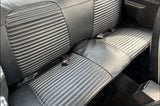 Rear Bench Seat Covers, Show Quality Reproduction, Coachman Grain Vinyl, Choose From 6 Colors, 1972 AMC Javelin, Javelin AMX (FREE lower 48 ground shipping in approx. 2-3 months)