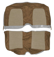 Rear Bench Seat Covers, Show Quality Reproduction, Coachman Grain Vinyl, Choose From 6 Colors, 1972 AMC Javelin, Javelin AMX (FREE lower 48 ground shipping in approx. 2-3 months)