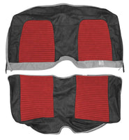 Rear Bench Seat Covers, Show Quality Reproduction, Coachman Grain Vinyl, Choose From 6 Colors, 1972 AMC Javelin, Javelin AMX (FREE lower 48 ground shipping in approx. 2-3 months)