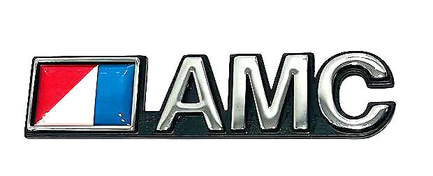 Emblem, AMC Flag Rear Deck or Rear Spoiler, Show Quality, 1973-88 AMC ...
