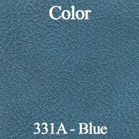 Bucket Seat Covers, Show Quality Reproduction, Domino Cloth Inserts w/Ribbed Cloth Bolster & Coachman Grain Skirts, Choose From 4 Colors, 1973 AMC Hornet, Javelin, Javelin AMX (FREE lower 48 ground shipping in approx. 3 months)