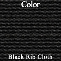 Rear Bench Seat Covers, Show Quality Reproduction, Domino Cloth Inserts w/Ribbed Cloth Bolster & Coachman Grain Skirts, Choose From 4 Colors, 1973 AMC Javelin, Javelin AMX (FREE lower 48 ground shipping in approx. 3 months)