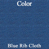 Rear Bench Seat Covers, Show Quality Reproduction, Domino Cloth Inserts w/Ribbed Cloth Bolster & Coachman Grain Skirts, Choose From 4 Colors, 1973 AMC Javelin, Javelin AMX (FREE lower 48 ground shipping in approx. 3 months)