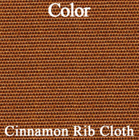 Rear Bench Seat Covers, Show Quality Reproduction, Domino Cloth Inserts w/Ribbed Cloth Bolster & Coachman Grain Skirts, Choose From 4 Colors, 1973 AMC Javelin, Javelin AMX (FREE lower 48 ground shipping in approx. 3 months)