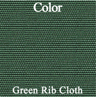 Rear Bench Seat Covers, Show Quality Reproduction, Domino Cloth Inserts w/Ribbed Cloth Bolster & Coachman Grain Skirts, Choose From 4 Colors, 1973 AMC Javelin, Javelin AMX (FREE lower 48 ground shipping in approx. 3 months)