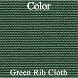 Rear Bench Seat Covers, Show Quality Reproduction, Domino Cloth Inserts w/Ribbed Cloth Bolster & Coachman Grain Skirts, Choose From 4 Colors, 1973 AMC Javelin, Javelin AMX (FREE lower 48 ground shipping in approx. 3 months)