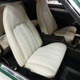 Bucket Seat Covers, Show Quality Reproduction, Knitted Grain Inserts With Coachman Grain Skirts Vinyl, Choose From 5 Colors, 1974 AMC Javelin, Javelin AMX, Matador (FREE lower 48 ground shipping in approx. 2 1/2 months)