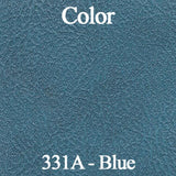 Rear Bench Seat Covers, Show Quality Reproduction, Knitted Grain Inserts With Coachman Grain Skirts Vinyl, Choose From 5 Colors, 1974 AMC Javelin, Javelin AMX, Matador (FREE lower 48 ground shipping in approx. 2-3 months)