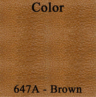 Rear Bench Seat Covers, Show Quality Reproduction, Knitted Grain Inserts With Coachman Grain Skirts Vinyl, Choose From 5 Colors, 1974 AMC Javelin, Javelin AMX, Matador (FREE lower 48 ground shipping in approx. 2-3 months)