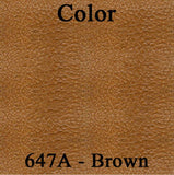 Rear Bench Seat Covers, Show Quality Reproduction, Knitted Grain Inserts With Coachman Grain Skirts Vinyl, Choose From 5 Colors, 1974 AMC Javelin, Javelin AMX, Matador (FREE lower 48 ground shipping in approx. 2-3 months)